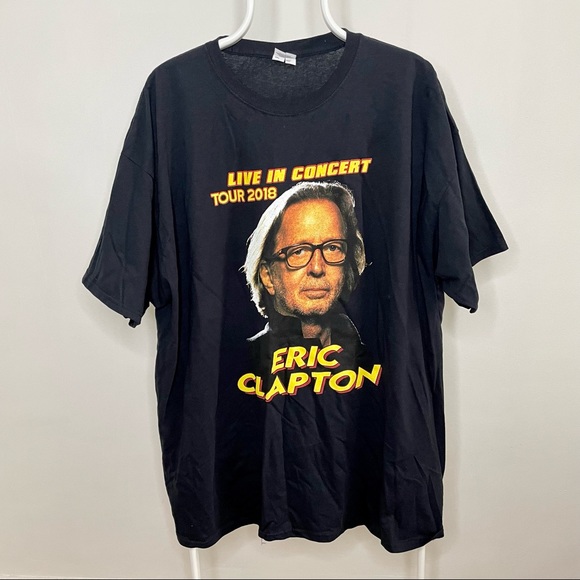 Eric Clapton 2018 Tour T Shirt - NWOT - Picture 1 of 3